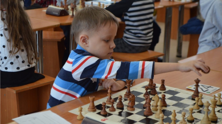 В Чебоксарах проходит первенство Чувашии по шахматам среди детей до 9 лет