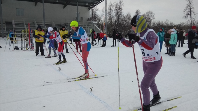 Разыграны медали чемпионата и первенства Чувашской Республики по лыжным гонкам - спринт