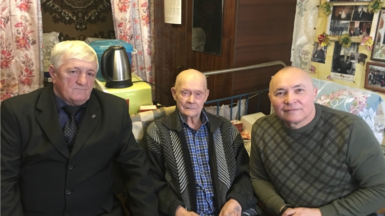 Ветеран Великой Отечественной войны Киселев Иван Ефремович отметил 95-летний юбилей