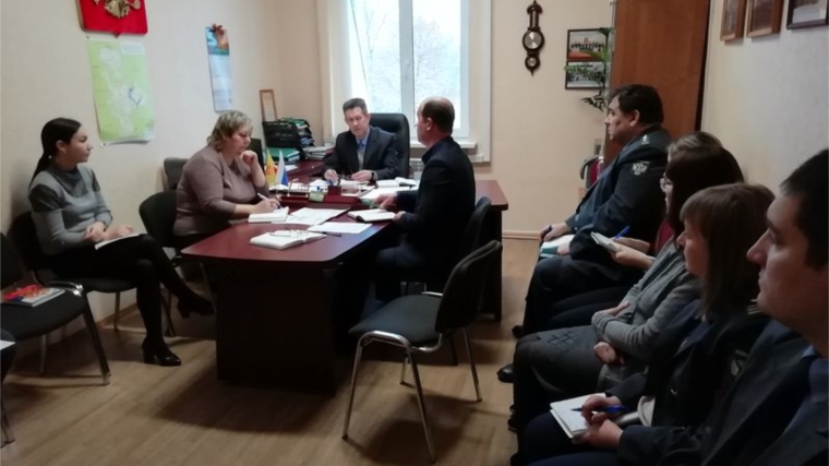 Совещание в отделе государственного земельного надзора Управления Россельхознадзора по Чувашской Республике и Ульяновской области
