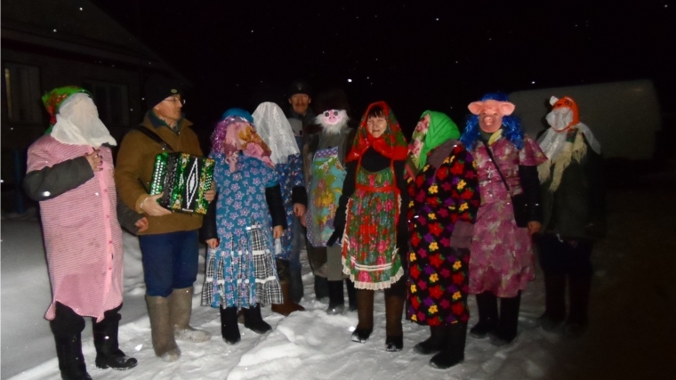 Чувашский Новый год отпраздновали работники Мижеркасинского СДК
