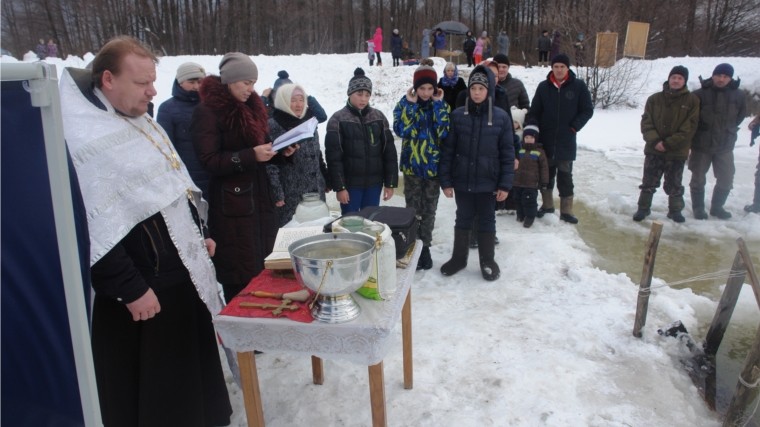 19 января в Краснооктябрьском сельском поселении прошел праздник Крещение Господне