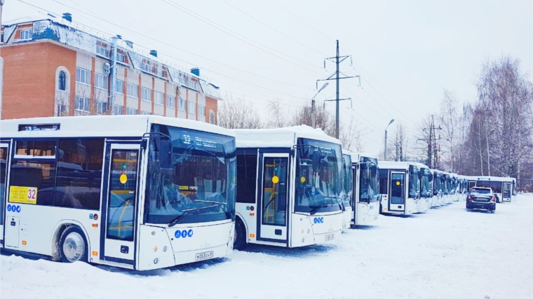 Еще на одном маршруте в Чебоксарах появились автобусы средней вместимости