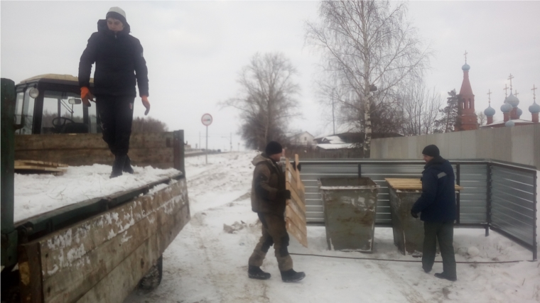 О ходе работы с вывозом твердых бытовых отходов на территории Калининского сельского поселения