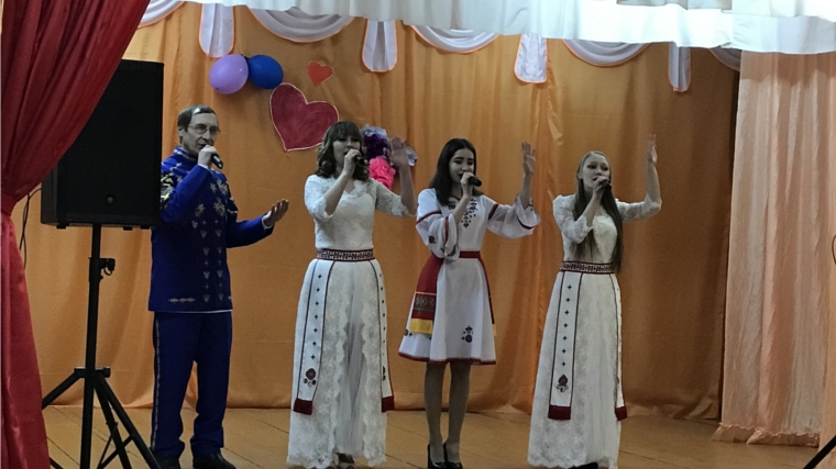 «Праздник для всех влюбленных» концерт в Сыбайкасинском сельском клубе