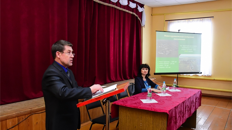 Отчет главы Новочурашевского сельского поселения и администрации района в селе Новое Чурашево