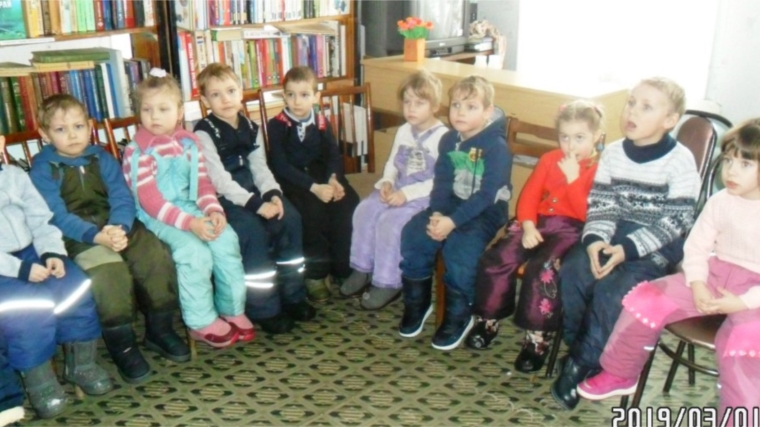 Сказочный час для воспитанников детского сада «Рябинка»