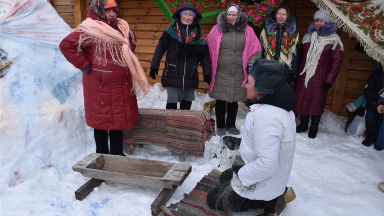 Жители Большевыльского сельского поселения активно участвовали на празднике – "Проводы зимы 2019"