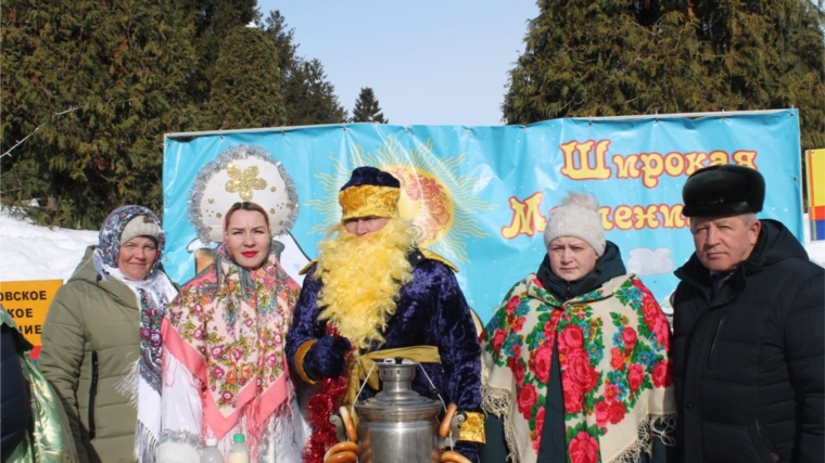Красночетайское сельское поселение на празднике «Проводы зимы!»