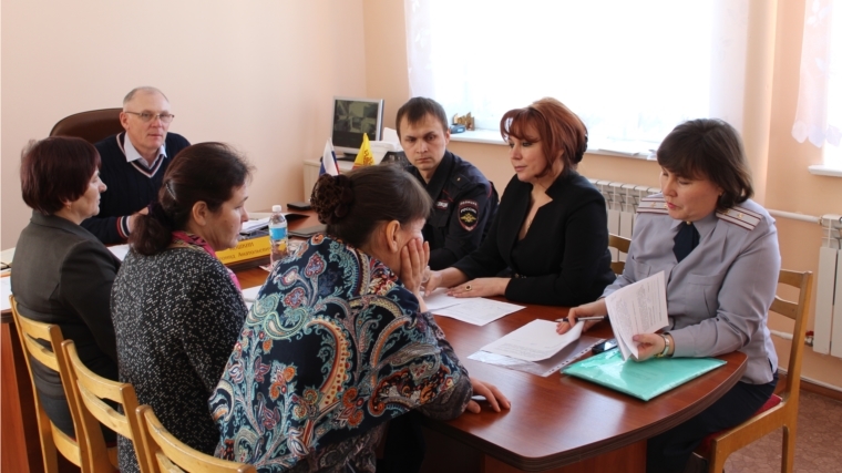 Сегодня в администрации Кильдюшевского сельского поселения состоялось очередное заседание Совета профилактики