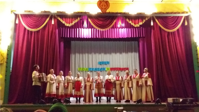 17 марта на сцене Вотланского СДК выступили артисты из Чувашско-Сорминского СДК