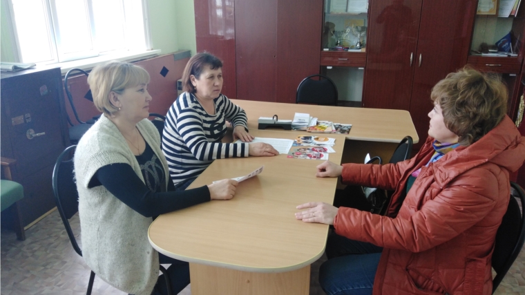 Сегодня, в Большебуяновском сельском поселении состоялся выездной прием граждан специалистом ПФР в Шемуршинском районе