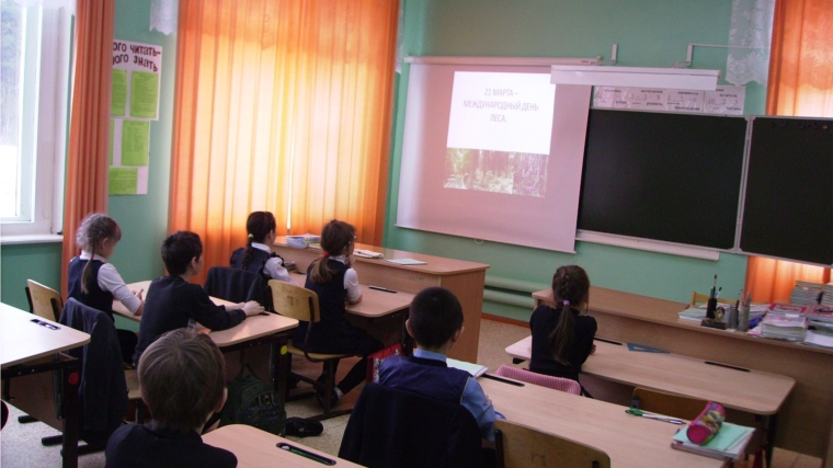 Экологический час «День леса» в Нижнекумашкинской сельской библиотеке, посвященный международному дню леса