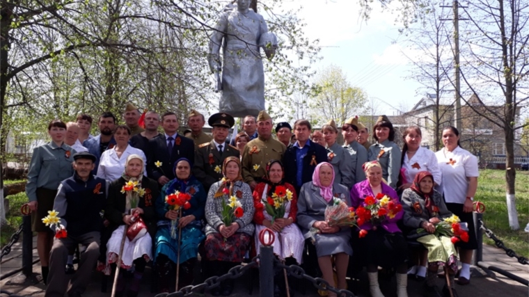 Торжественные мероприятия, посвященные Великому Дню Победы, в Новочурашевском поселении