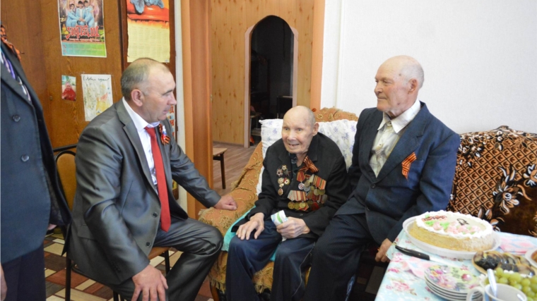 В канун 74-й годовщины Великой Победы проходит чествование ветеранов Великой Отечественной войны