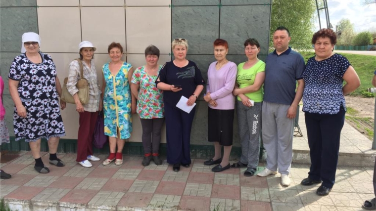 Очередная встреча главы Комсомольского сельского поселения с жителями