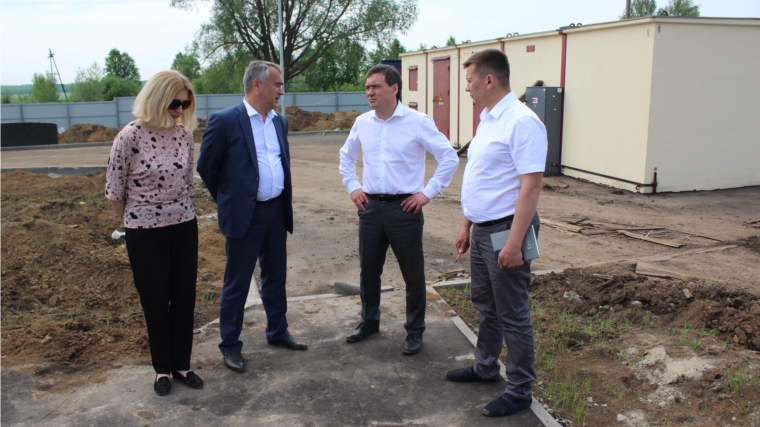 Председатель Кабинета Министров Чувашской Республики Иван Моторин в ходе рабочей поездки посетил город Канаш