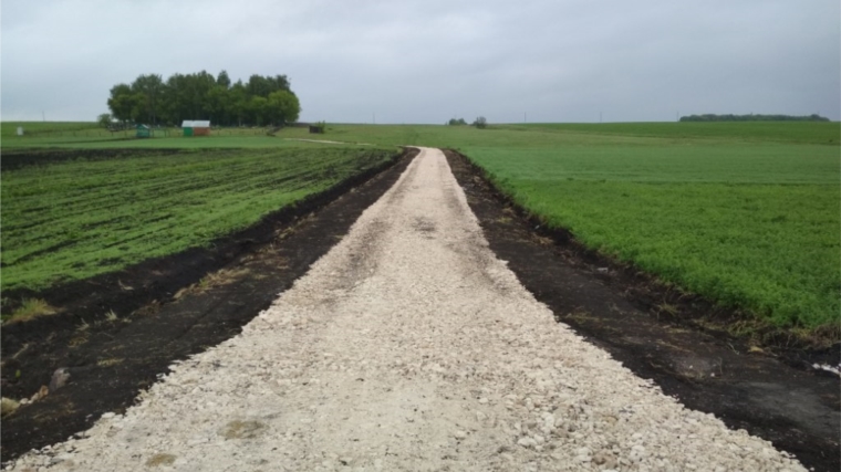 Завершен ремонт дороги по программе инициативного бюджетирования в селе Байглычево.