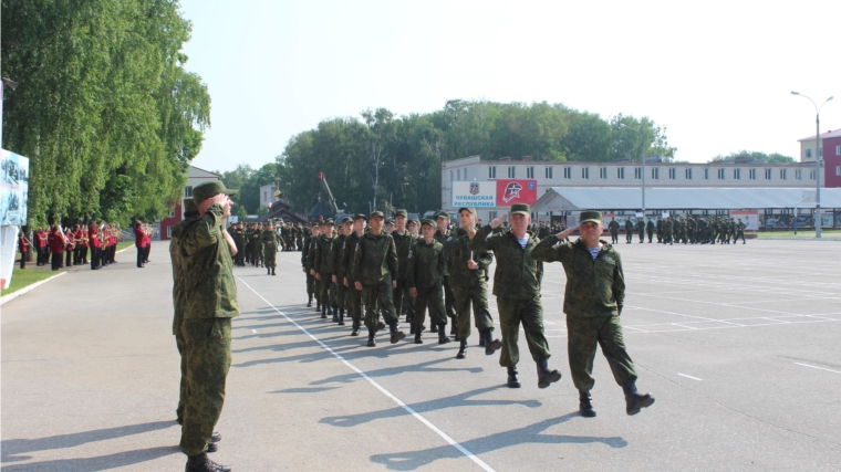 В Нижегородской и Пензенской областях торжественно открылась первая смена Юнармейского оборонно-спортивного лагеря «Гвардеец»
