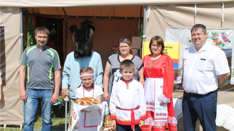 Красночетайское сельское поселение участвовала на районном празднике "Акатуй"