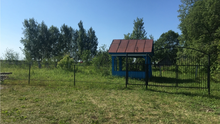 Завершены работы по замене ограждения на кладбище в д. Мамалаево