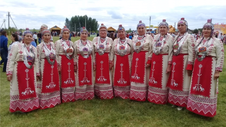 Саланчикский народный хор принял участие во Всероссийском празднике чувашской культуры «Уяв-2019»