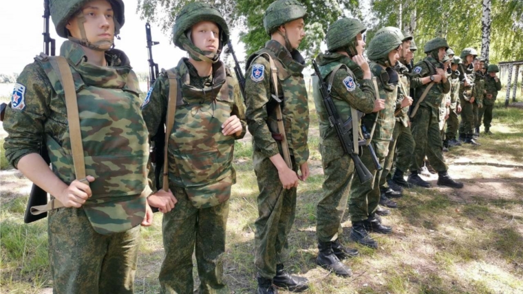 17 июля состоится закрытие второй смены Юнармейского оборонно-спортивного лагеря «Гвардеец»
