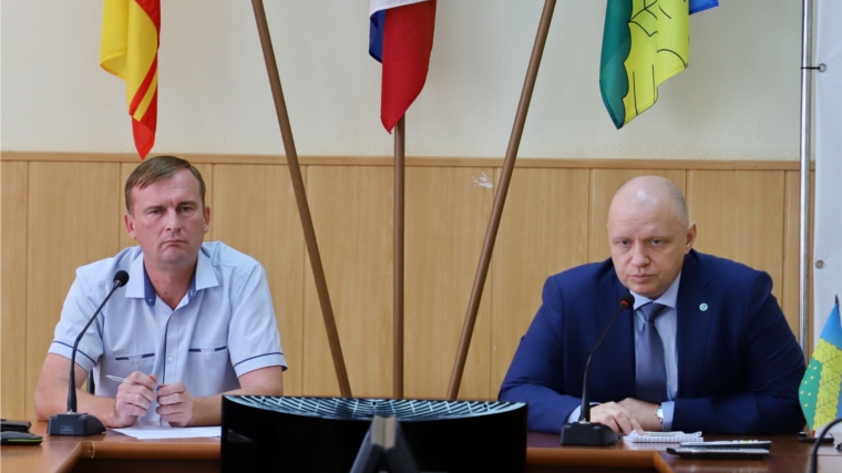 В Комсомольском районе состоялось рабочее совещание по вопросу обращения с ТКО