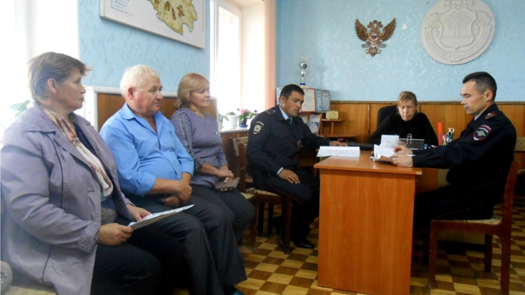 Очередное заседание Совета профилактики при администрации Орининского сельского поселения