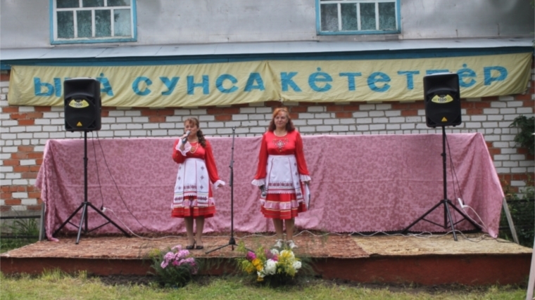 Участники клубных формирований Черепановского СДК - на Дне деревни Черепаново