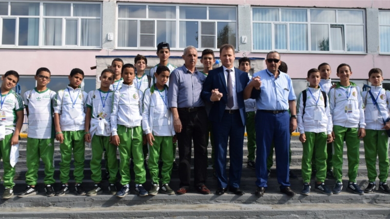 Детская команда из Алжира приняла участие в V открытом турнире по футболу среди детских команд 2005 г.р. и моложе, посвященном памяти тренера В.А.Кутырева