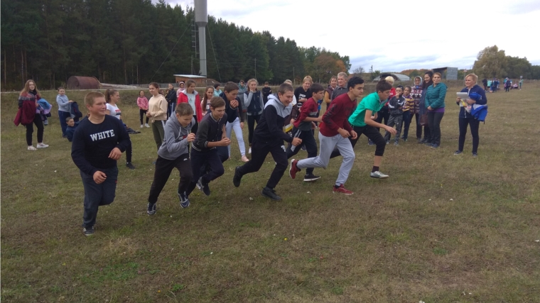 Жители села Чутеево присоединились к Всероссийскому дню бега «Кросс нации – 2019»