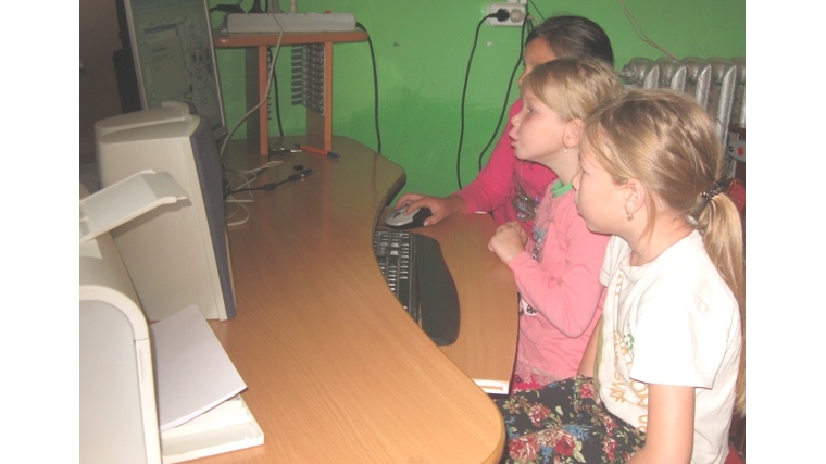 В Тойгильдинской сельской библиотеке прошёл очередной урок компьютерной грамотности