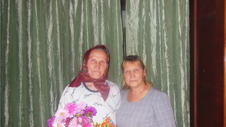 Поздравление старшего поколения с Днем пожилых людей в селе Чутеево