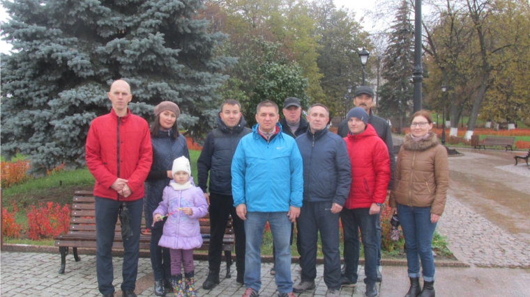 Коллектив КУ "Чувашупрдор" принял участие во Всероссийском дне ходьбы