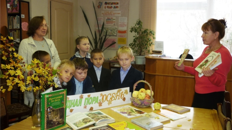 В Асановской сельской библиотеке состоялся эколого-познавательный час «Золотая волшебница осень.