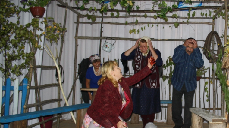 В Питеркинском сельском Доме культуры состоялась премьера драмы «Юнланнă пĕркенчĕк»