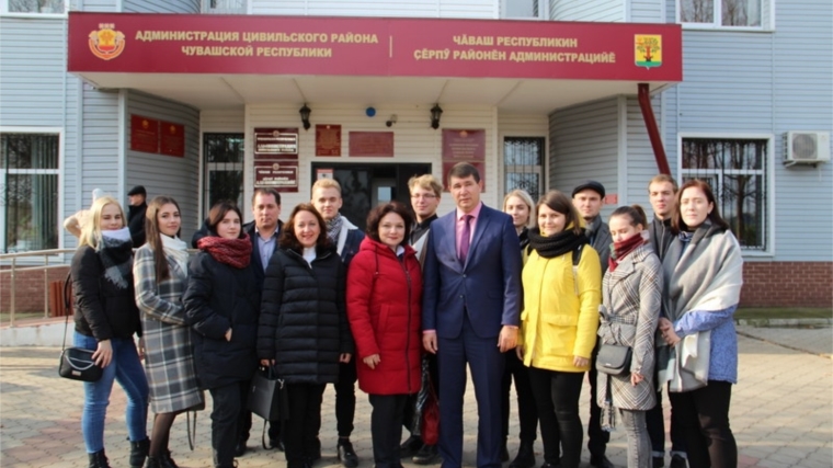 Цивильский район посетили московские студенты и преподаватели