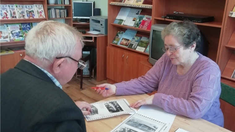 25 октября 2019 года уютный зал Саланчикской сельской библиотеки стал местом встречи с краеведом - исследователем Кондратьевым Н. О