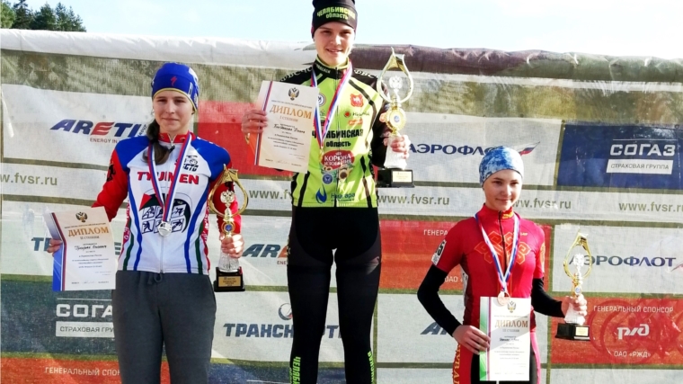 Анна Иванова – бронзовый призер первенства России по велокроссу-маунтинбайку
