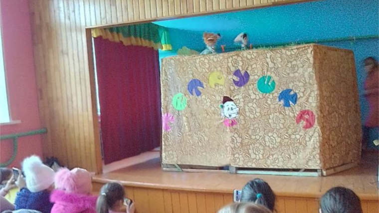 Детский театр «Петрушка» в Вурнарском районе