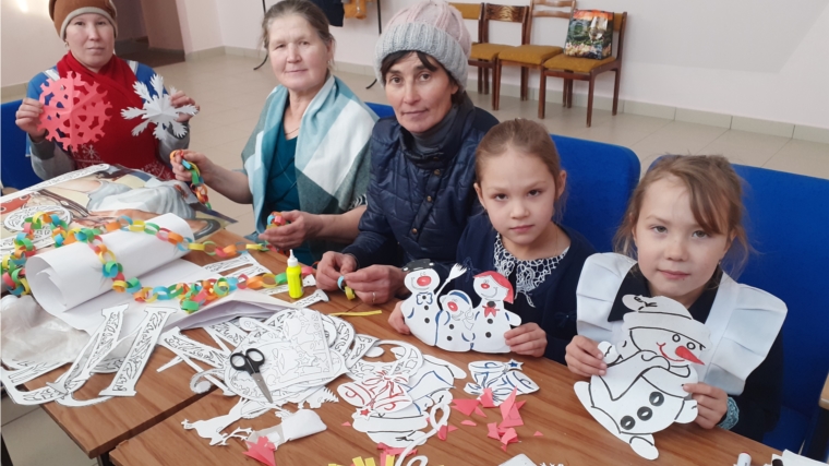 В Доме культуры села Вутабоси открылась мастерская Деда Мороза и Снегурочки