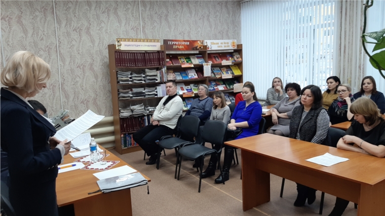 Встреча информационной группы с населением Вурнарского городского поселения