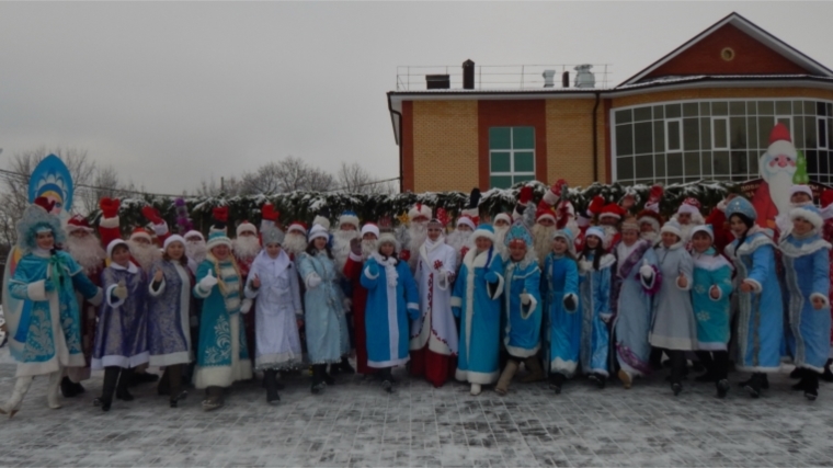 Республиканский марафон «Новогодняя Республика» в Канашском районе «По следам Снежной Королевы».