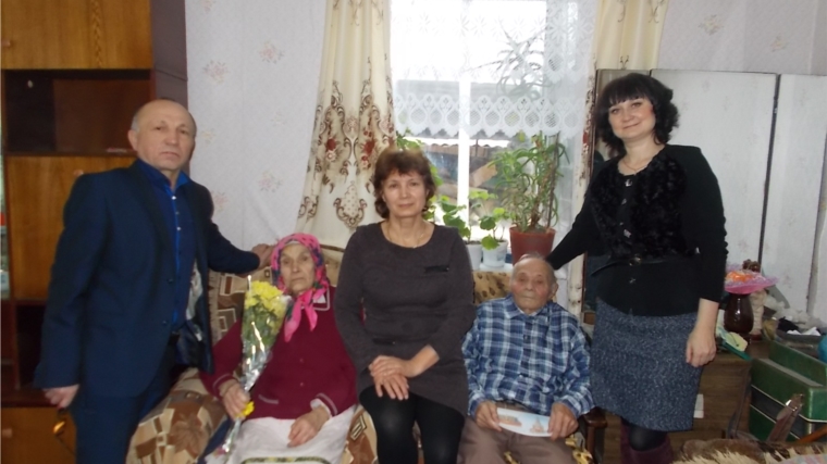 90-летний юбилей отметил труженик тыла Василий Иванович Земсков