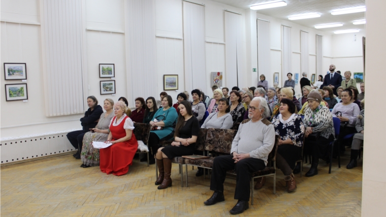 Открытие юбилейной выставки «Новочебоксарская палитра XX»