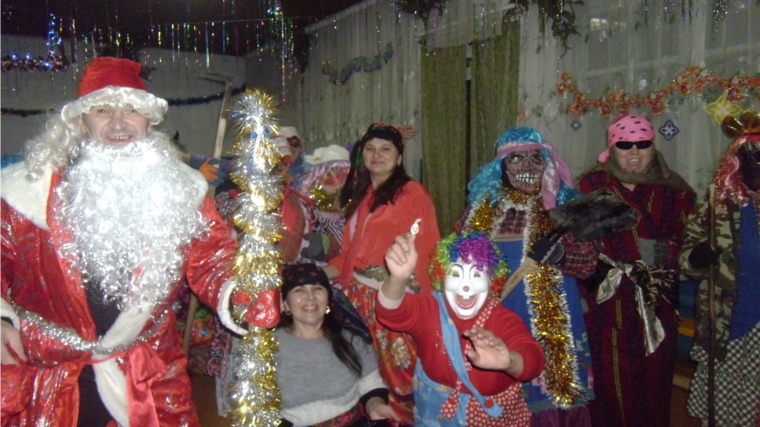Встреча старого Нового года в Тат. Шурутском сельском клубе