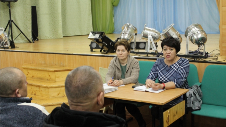 В Байдеряковском СДК состоялось собрание активов Яльчикского сельского поселения