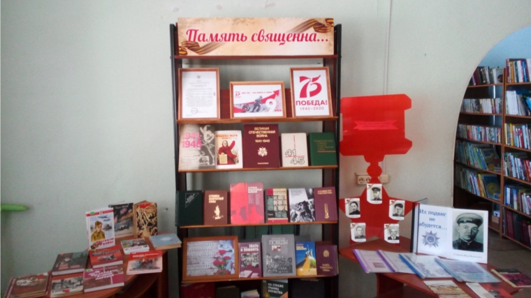 Книжная выставка «Память священна…» в Александровской сельской библиотеке.