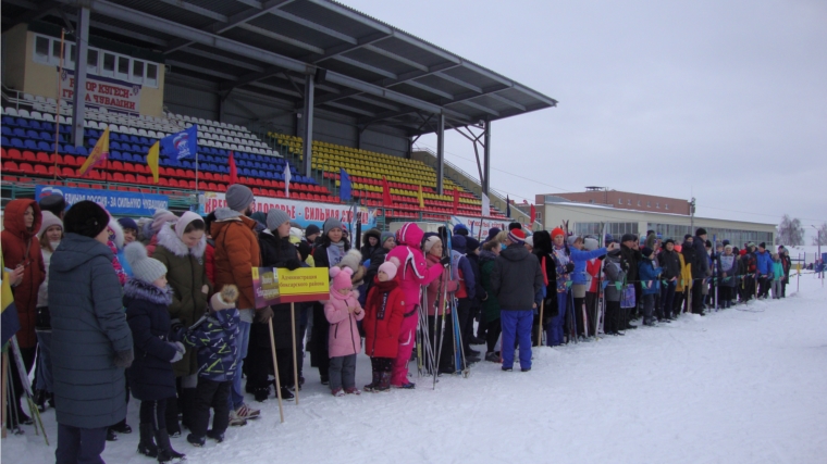Состоялись первые в этом году районные соревнования по лыжным гонкам.